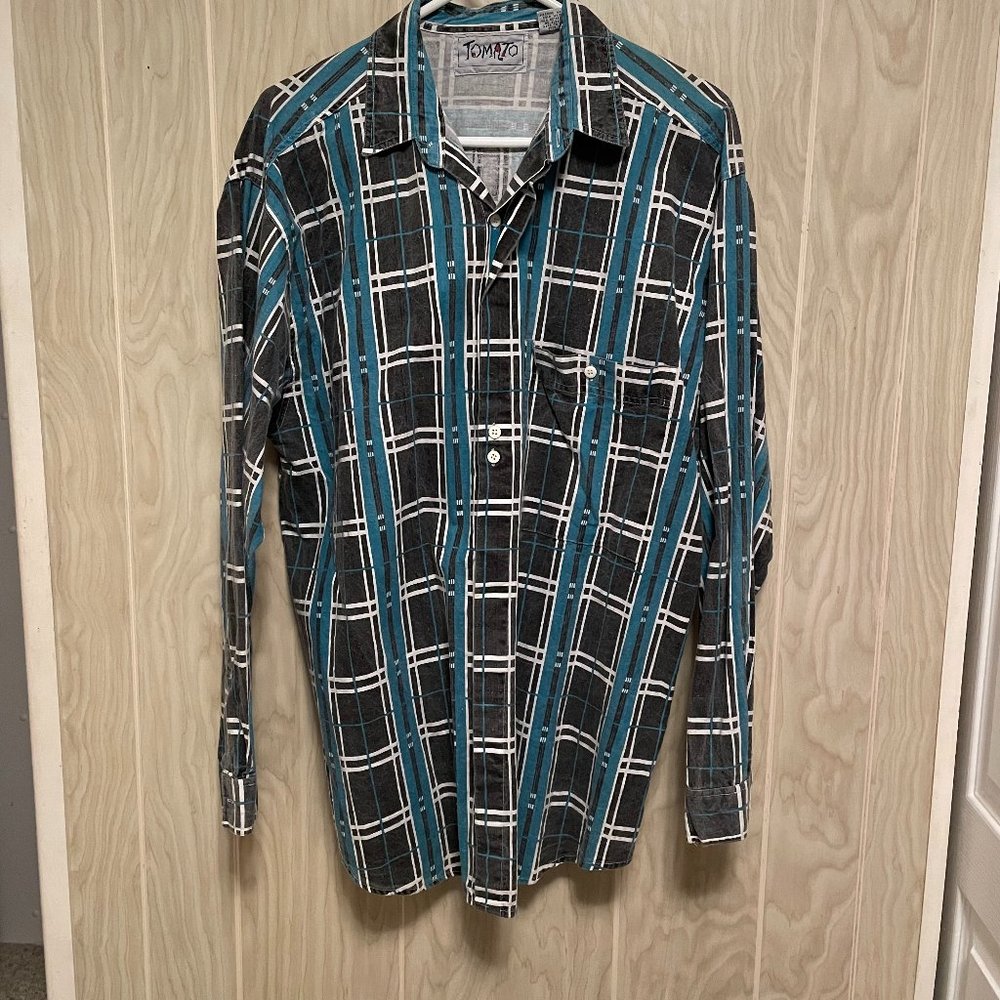 TOMATO 100% COTTON LONG SLEEVE SHIRT